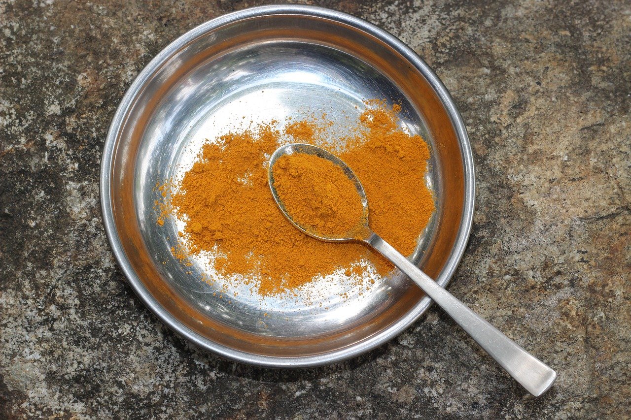 turmeric, rock, herb